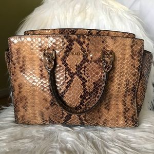 Michael Kors reptile bag